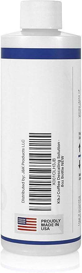 K&J Pemium Descaling Solution (2 uses) - Made in USA - Descaler for Keurig, Breville, Nespresso, Delonghi, Cuisinart, and all Coffee and Espresso Machines - Image 2