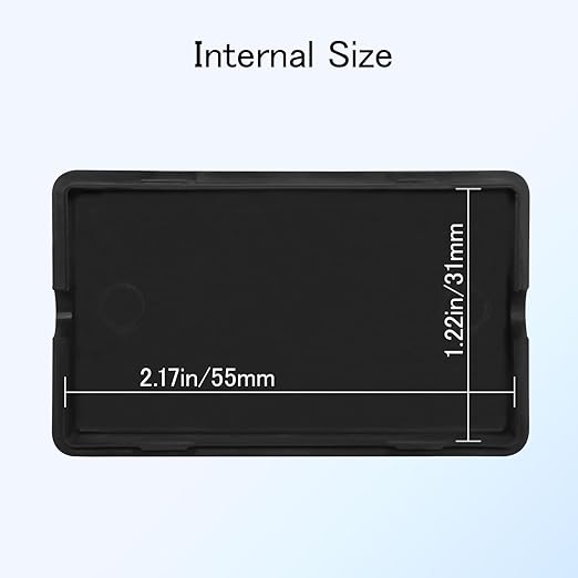 Project Box 8 Pieces Electrical Box Small Junction Box ABS Plastic Enclosure Power Electronic Case Black 2.36" x 1.42" x 0.67"(60 x 36 x 17mm) - Image 4