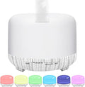 500ml Premium Essential Oil Diffuser,Quiet 4-in-1 Ultrasonic Aromatherapy Humidifier,7 Color LED Lights,with Adjustable Automatic Timer Off Function and Spray Mode. (White Woodgrain,Mini Model) by Unknown