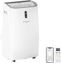14,000 BTU Portable Air Conditioners Cool Up to 700 Sq.Ft, Portable AC Unit with WiFi & Remote/Sleep Mode/Auto Swing Fans, Cool, Heat, Dehumidifier & Fan 4 in 1 Air Conditioner for Room, Garage by Wiytamo
