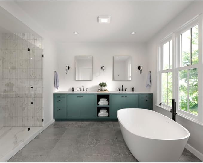 Broan-NuTone® Roomside Series Humidity Sensing Bathroom Exhaust Fan w/LED Light, 80 CFM, ENERGY STAR® - Image 7