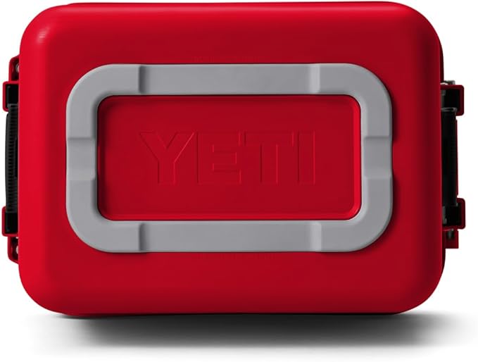 YETI LoadOut 15 GoBox Divided Waterproof Cargo Case, Dry Box, Camera Case, Fishing Tackle Box, Rescue Red - Image 7