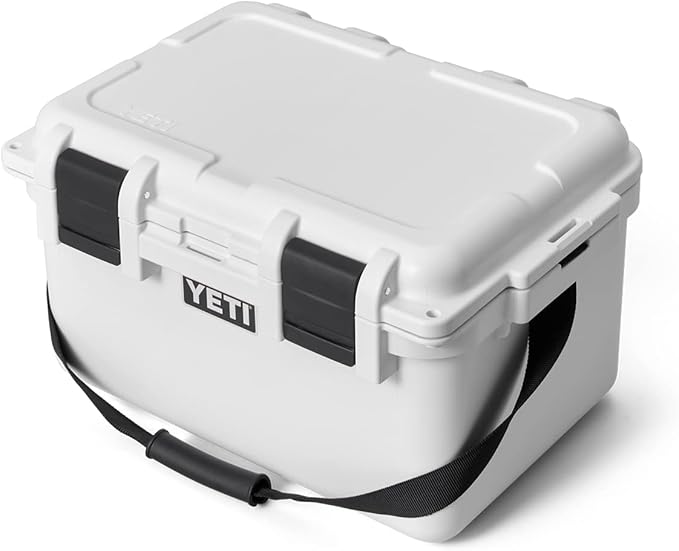 YETI LoadOut GoBox Collection, Divided Waterproof Cargo Cases, Gobox 30 - White, Gobox 30, Durable and Versatile Cargo Case by YETI