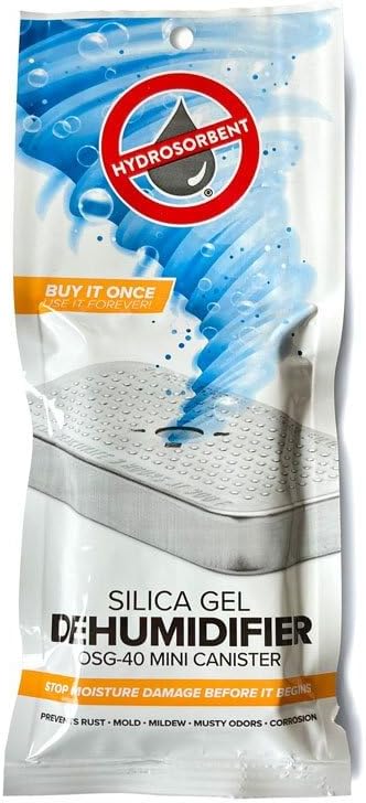 HYDROSORBENT OSG-40 Silica Gel Dehumidifier Desiccant 40 Gram Orange - Image 8