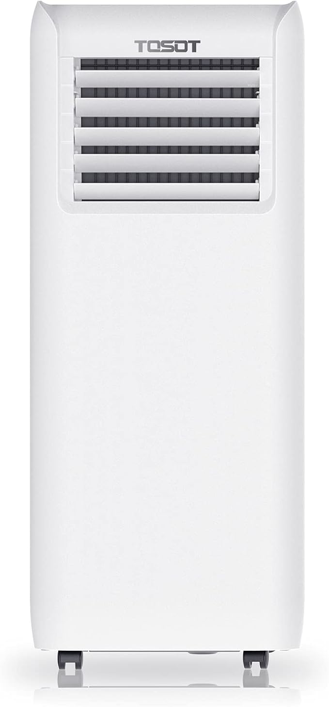TOSOT 9,000 BTU Air Conditioner Easier to Install, Quiet and 3-in-1 Portable AC, Dehumidifier, Fan for Rooms up to 250 Sq Ft, Aovia Series, White by TOSOT