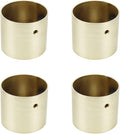 4pcs Modern Table Foot Cover Caps Brass Chair Feet Protector Zinc Alloy Round Furniture Leg for Desk Sofa Dresser (1.73" Diameter) by Meprotal