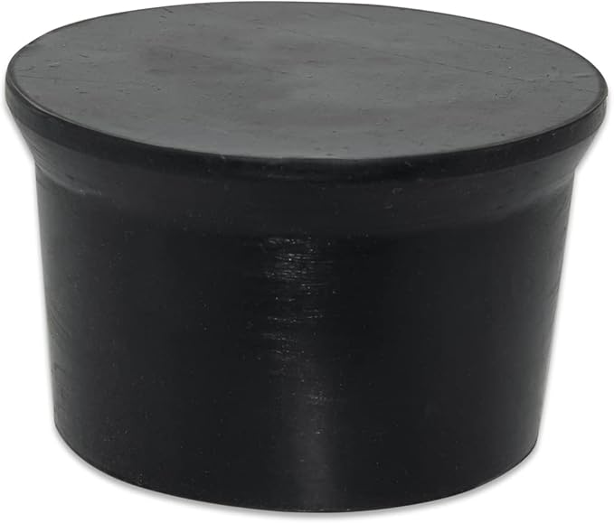 Flyshop 2", 50 mm, Patio Round Chair Leg Caps, Furniture Table Feet Covers Floor Protectors, Anti-Skid Non-Marking Silicone Legs Tips, 8 Pack, Black - Image 3