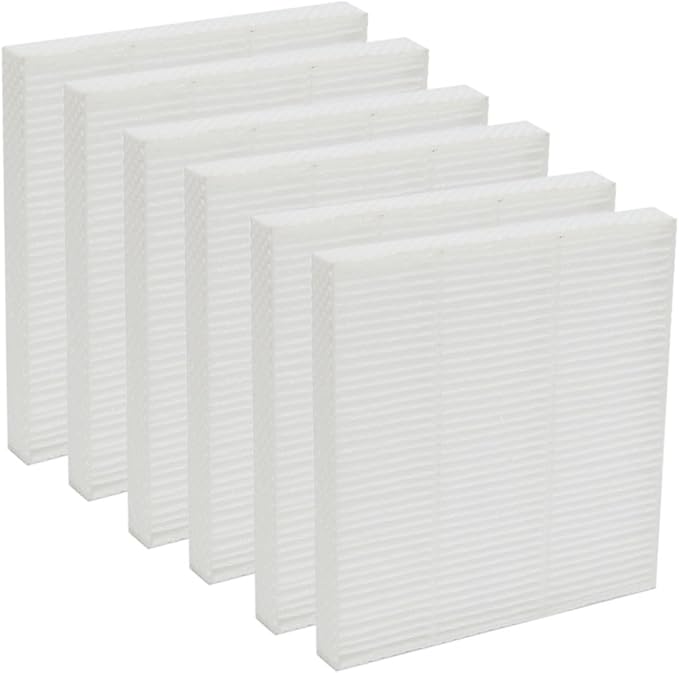 PUREBURG Replacement Filter Compatible with Hoomace & Hipilove,DINZAN, Youtuba HD012 Dehumidifier Humidifiers Air Purifier 3-in-1, 6-Pack HEPA for Air Clean by PUREBURG-PureYourBreath