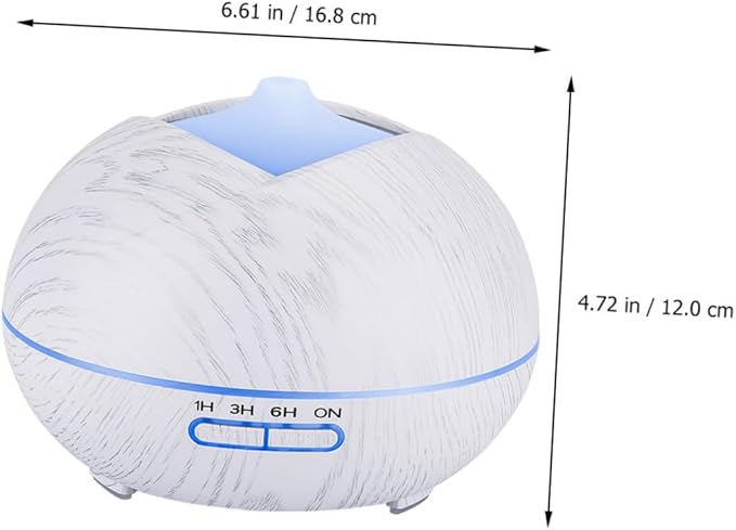 Essential Oil Diffuser with Remote Control Aromatherapy Humidifier with Waterless Auto-Off Colorful LED Lights Quiet Operation for Home Yoga Spa and Relaxation - Image 4