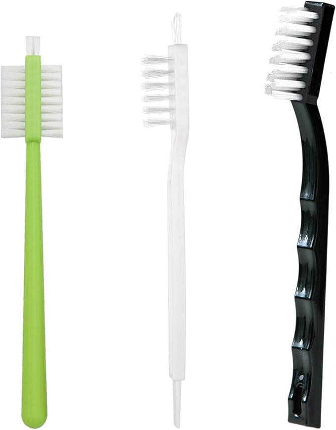 3Pcs Juicer Cleaning Brushes Compatible with Omega 8006, VRT, 8004 8003 VERT VRT350 VRT330 Masticating Juicers Replacement Cleaner, HD Bristles by Unknown