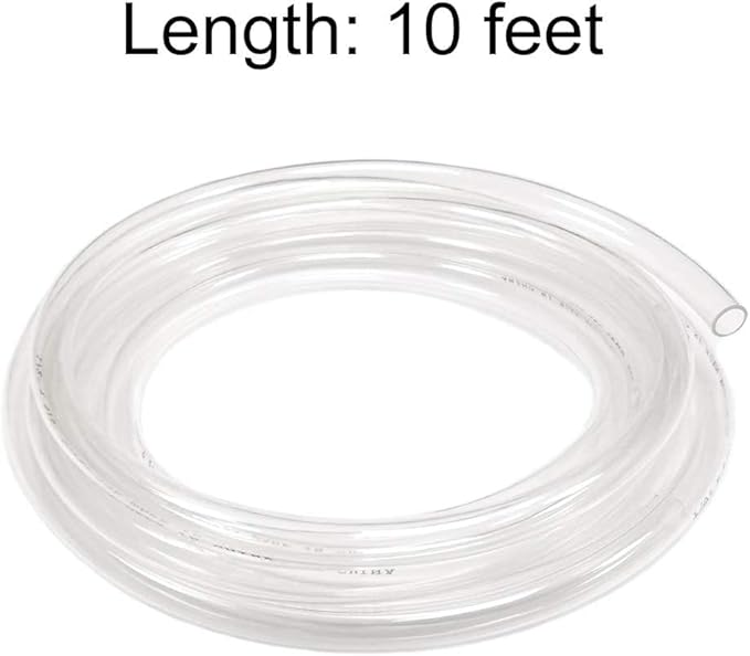 Eastrans 10ft x 5/16" ID Clear Vinyl Tubing, Flexible Hybrid PVC Tubing Hose, Lightweight Plastic Tube UV Chemical Resistant Vinyl Hose, BPA Free and Non Toxic - Image 6