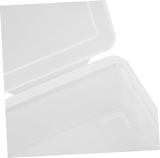 jojofuny Document Organizer Box Transparent Storage Case for Photos Certificates Documents Lightweight Portable File Holder for Desk Travel Keeps Files Dry Tidy - Image 8