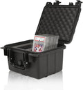 G-PLUS Graded Card Storage Box for BGS PSA SGC FGS Weatherproof Graded Sports Trading Cards(Small, Black) by G-PLUS