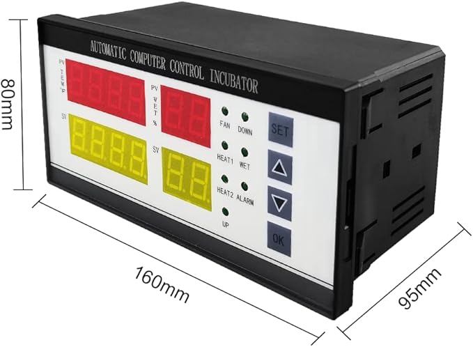 Professional Incubator Controller Digital Egg Incubator Temperature Humidity Controller XM-18ZH - Image 3