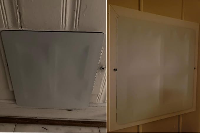 Square Magnetic Vent Covers, Extra Strong Magnets, 8" x 8" (2 Pack), Fits Steel Vents Only, Complete Seal, Air Vent Covers for Home Ceiling, Wall Registers, HVAC, AC, and Heater Vents (8IN) - Image 6