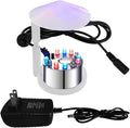 PULACO Mist Maker, 12 LED Mister Fogger Water Fountain Pond Fog Machine Atomizer Air Humidifier, Indoor Fountain Mister Foggers Perfect for Halloween by PULACO