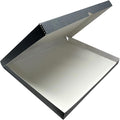 Lineco Folio Storage Box, Clamshell Design with Metal Edge. 18.5x24.5x1.75 Inches, Archival Boxboard, Preserve Photos, Cards, Magazines, Documents, Art, Ephemera, Family Records, Gray, Pack of 1 by Lineco