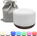 Essential Oil Diffuser for Home & Travel,300ml USB Portable Bedroom Aromatherapy Diffuser with Storage Bag,Quiet for Bedroom,7 Color LED Lights&Auto Shut-Off(Travel Model) by Unknown
