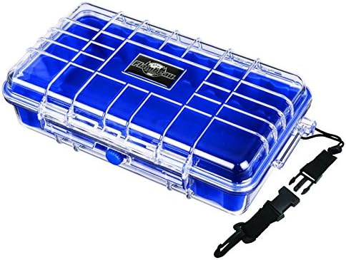 Flambeau Outdoors 602HD HD Tuff Box 600 with Zerust Anti-Corrosion Liner, Dry Box Storage, X-Large, Blue/Clear by FlambeauOutdoors