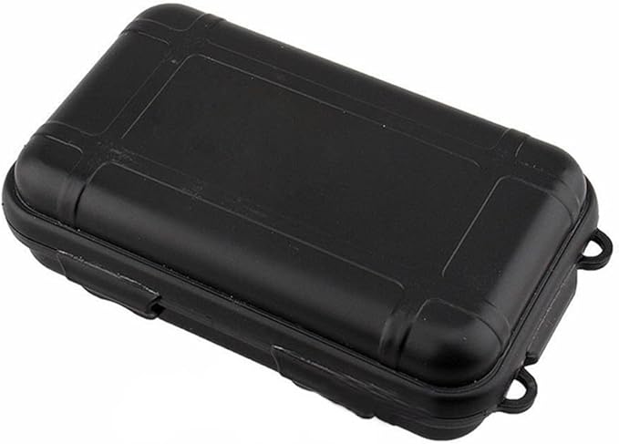 Outdoor Camping Tactical Dry Box Container Shockproof Waterproof Gear Tool Storage Box (Black) - Image 5