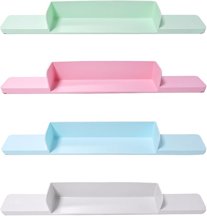 Silicone Splashing Guard with 7 Suction Cups for Bath Time Water Barrier Bathroom Organizers - Image 4