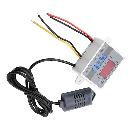 XH-W3005 Digital Hygrometer Switch Controller 220V Humidity Sensor 0~99% RH LCD Display Humidistat Controller - Image 5