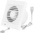 HUGOOME Exhaust Fan 188 CFM, 18W 320m³/h Ventilation Extractor with Anti-backflow Check Valve Chain Switch, Window and Wall Mount Vent Fans for Kitchen Bathroom Greenhouse Garage (6 inch / 110V) by atYourFingertipsHUGOOME