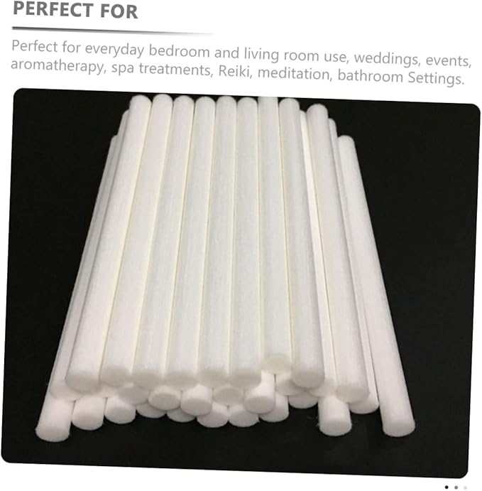 PRETYZOOM 15Pcs Aroma Diffuser Sticks Absorbent Cotton Essential Oil Volatile Rods for Home Fragrance for Living Bathroom Office and Spa Decor - Image 5