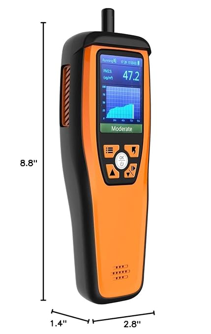 Temtop Advanced Air Quality Monitor for CO2, PM2.5, PM10, with Audio Alarm, Temp & Humidity Insights, Plus Data Export for in-Depth Analysis, M2000C 2ND - Image 10