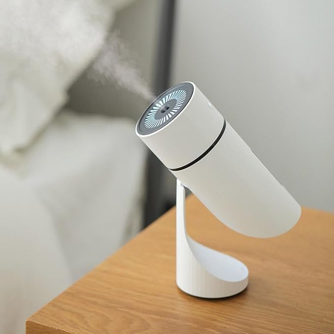 2.0 Dog Humidifier,Dog Humidifiers with Whisper-Quiet/90° Adjustable Mist, Desktop Rechargeable Moisturizing Spray,Creates a Safe,Moisturized Environment for Dogs/Families - Image 3
