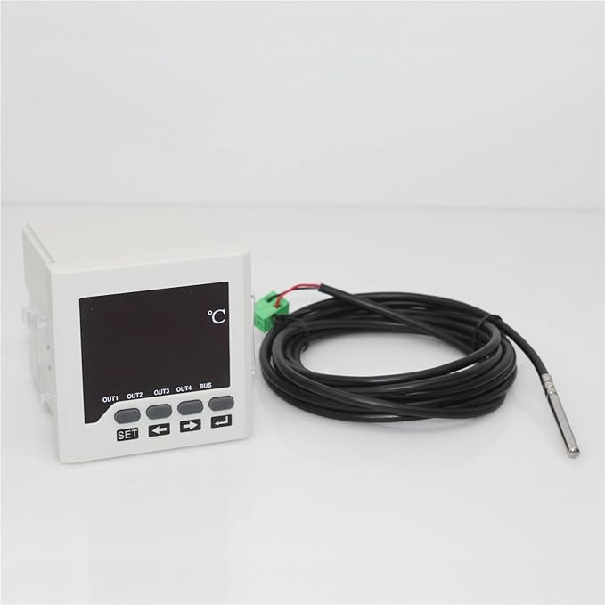Digital Temperature and Humidity Controller with Sensor Type Panel Thermostat Hygrometer 1Pcs(8) - Image 2