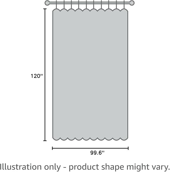 NICETOWN Ceiling Curtains, Room Divider Curtain Screen Partition, Vertical Blind for Sling Door, Blackout Window Curtain, Privacy Blind for Patio (Dark Mallard, Single Panel, 8.3ft Wide x 10ft Long) - Image 10