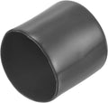 uxcell 20pcs Rubber End Caps 43mm ID Vinyl Round Tube Bolt Cap Cover Thread Protectors Dark Grey by uxcell