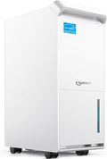 1800 Sq.Ft Most Efficient Energy Star 2025 Dehumidifier,Vellgoo Max 34 Pint/D (Standard 22Pint/D) Dehumidifier for basement with Drain Hose, Intelligent Humidity Control for Home,Bedroom, Bathroom by Vellgoo