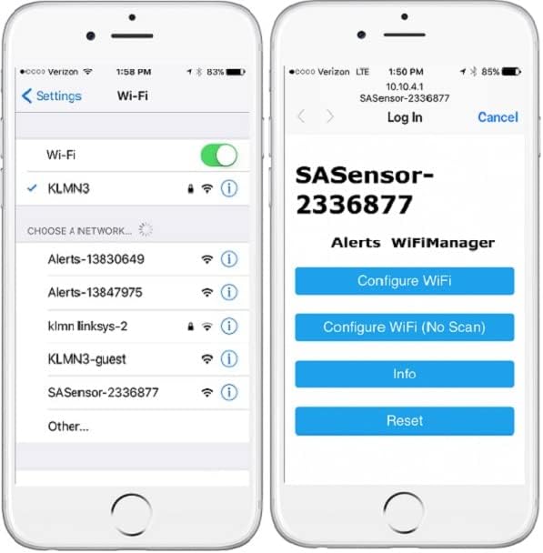 Water and Temperature Alert with Text Message and Email Notifications, Dual sensors - Image 3