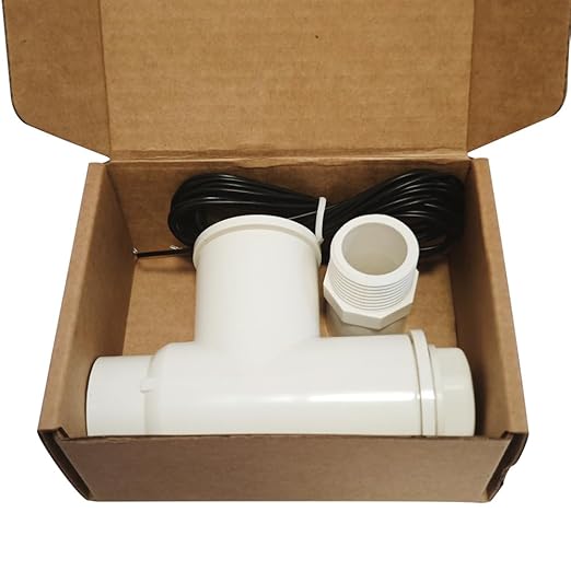 White Color SS1 Float Switch for HVAC Condensate Overflow Safety Sensor Accessories with 3/4 Adaptor - Image 7