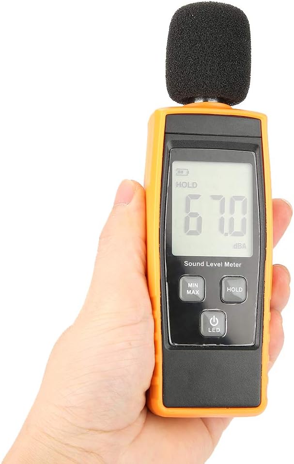 Decibel Meter LCD Digital Sound Level Meter DB Meter Environmental Noise Tester - Image 9