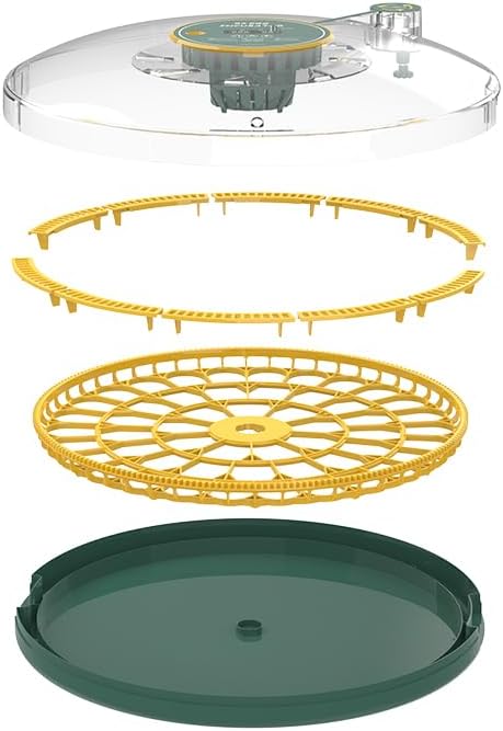 Automatic Egg Incubator for 52 Eggs with Egg Turner & Candler Light - Poultry Hatcher for Chicken Duck Pigeon Bird, External Water Bottle, 60W Household Hatching Machine (19.68 x 3.54 Inch) - Image 8