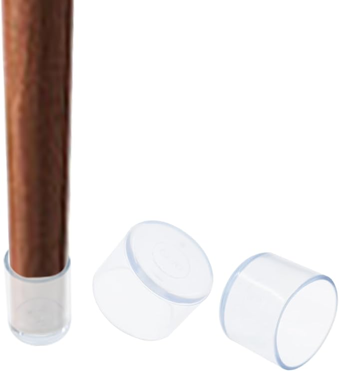 Round Chair Leg Caps,PVC Furniture Feet Covers,TTZEZE Transparent Round Floor Protectors,Clear Table Feet Covers Preventing Plastic Chair Leg Covers Scratches and Noise 30mm/1.18'', 12 - Image 6