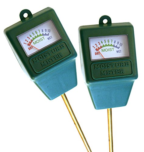2-Pack Moisture Sensor Meter For Lawns, Outdoor and Indoor Gardening with Instructions by NewResourcesGroup