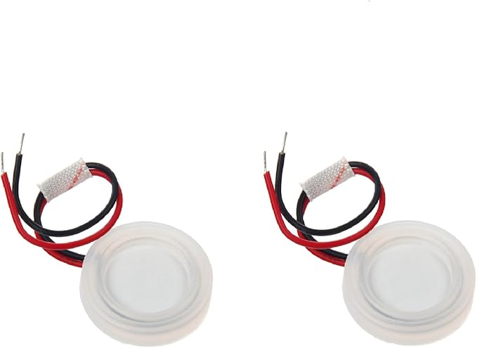 2 Pcs 20mm Ultrasonic Mist Maker Fogger Atomizing Transducer Ceramic Humidifier Accessory by GAOHOU