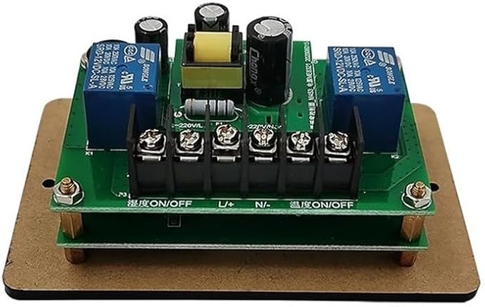 HW-M453 Digital Temperature Humidity Controller, Dual Output Relay For Heating Cooling, 12–24V DC 220V AC, -20 To 60°C, 0–100% RH Range, Panel Mount For Environmental Control(HW453-12V) - Image 4