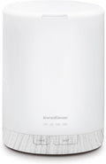 InnoGear 300ML Essential Oil Diffuser, Premium 5-in-1 Ultrasonic Aromatherapy Diffusers Scent Humidifier Aroma Diffuser Vaporizer Auto-Off Timer for Room Office Home, White, Medium by InnoGear