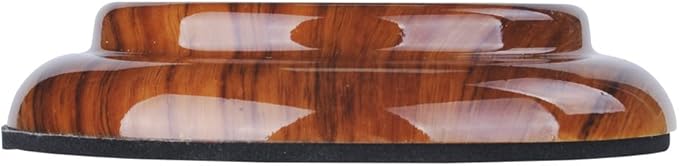 PUNK ABS Upright Piano Caster Cups Set of 4 Slip Resistant Leg Protector (Rosewood) - Image 6