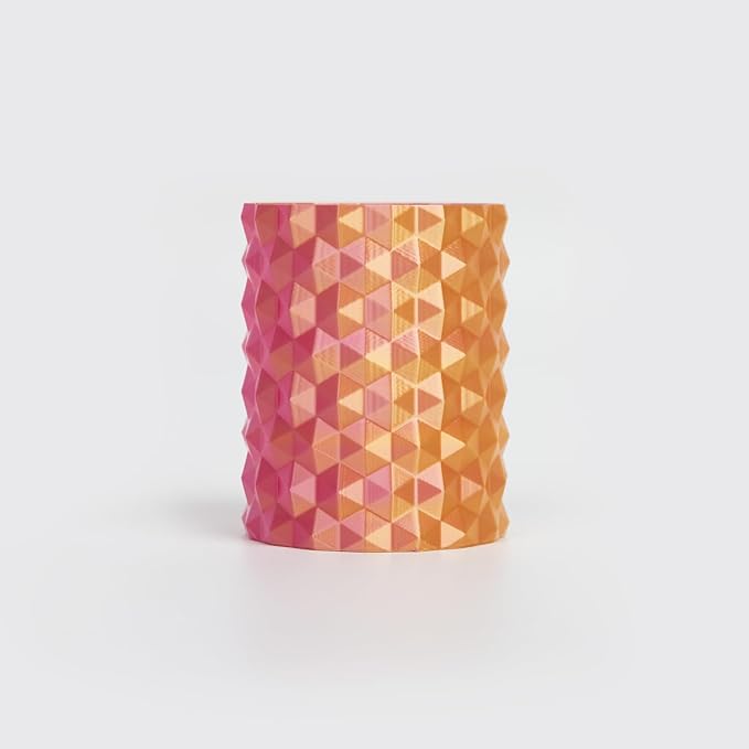 R3D Dual Color Silk PLA Filament, Co-Extrusion 3D Printer Filament 1.75mm, 30-370 mm/s High Speed PLA, Dimensional Accuracy +/- 0.02 mm, 1KG Plastic Spool (Silk Purple-Gold) - Image 2
