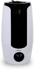 HHU400 Hunter Aspire Series Ultrasonic Humidifier (8.3L) - Vibration Technology Humidifier with Long Lasting Mist for Large Spaces - Extension Wand & 360 Degree Nozzle for Even Distribution - White by HunterFanCompany
