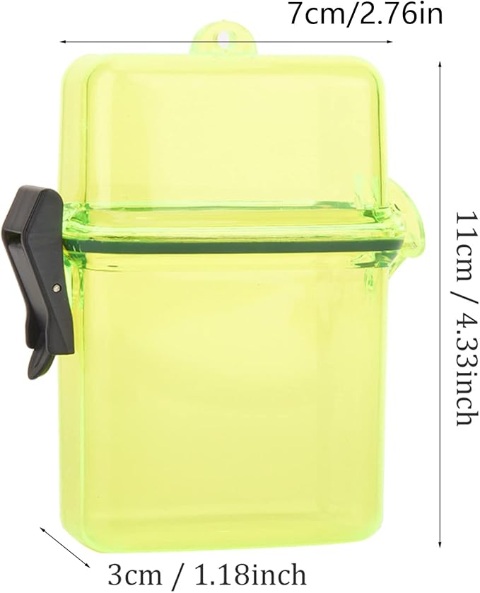 Diving Dry Boxes Diving, Dry Box, Plastic Transparent Underwater Kayak Sealing Box with Rope Hook for Surfing Canoe Kayak - Image 3