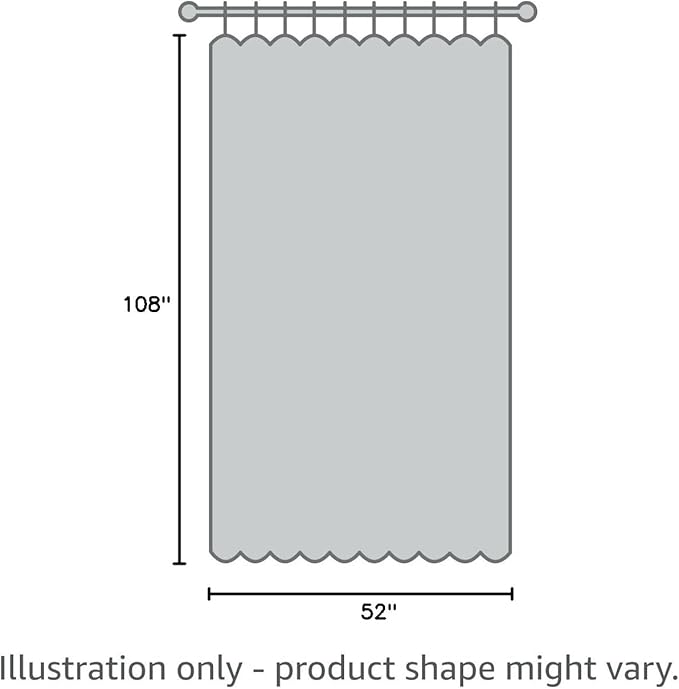 H.VERSAILTEX Linen Curtains Elegant Natural Linen Semi Sheer Curtains Energy Light Filtering Rod Pocket Window Treatments Panels for Living Room (Set of 2, Castle Wall, 52 inch W X 108 inch L) - Image 9