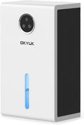 OKYUK Dehumidifier, 95 oz dehumidifiers for home,1000 sq. ft Dehumidifiers for Bedroom with 7 Colors LED Light, Ultra Quiet & Auto Shut off dehumidifiers for basements Ideal for RV, Bathroom, Bedroom by OKYUK