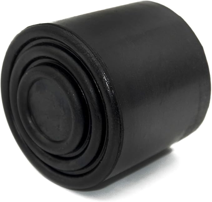 Flyshop 1-1/4", 32 mm, Patio Round Chair Leg Caps, Furniture Table Feet Covers Floor Protectors, Anti-Skid Durable Thick Rubber Leg Tips, 8 Pack, Black - Image 4
